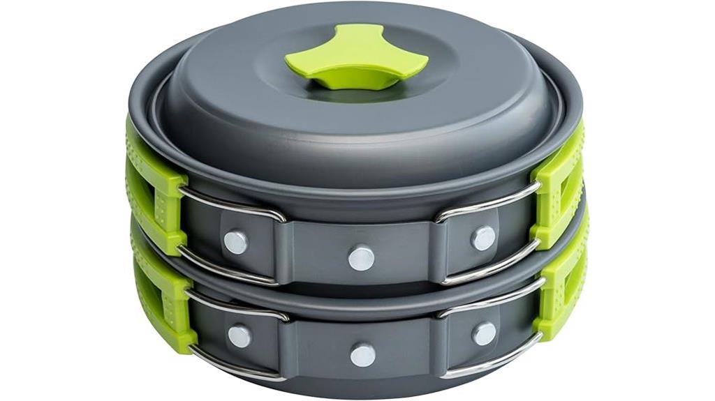 backpacking camping cookware set
