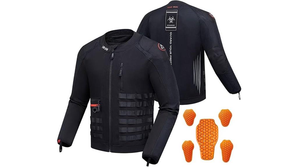 breathable summer motorcycle jacket