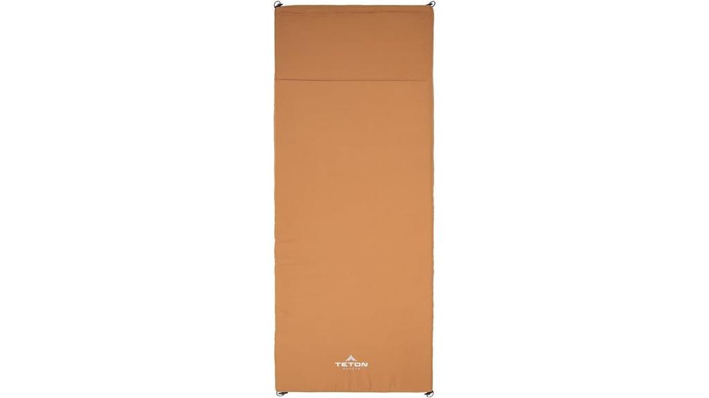 brown camp sleeping pad