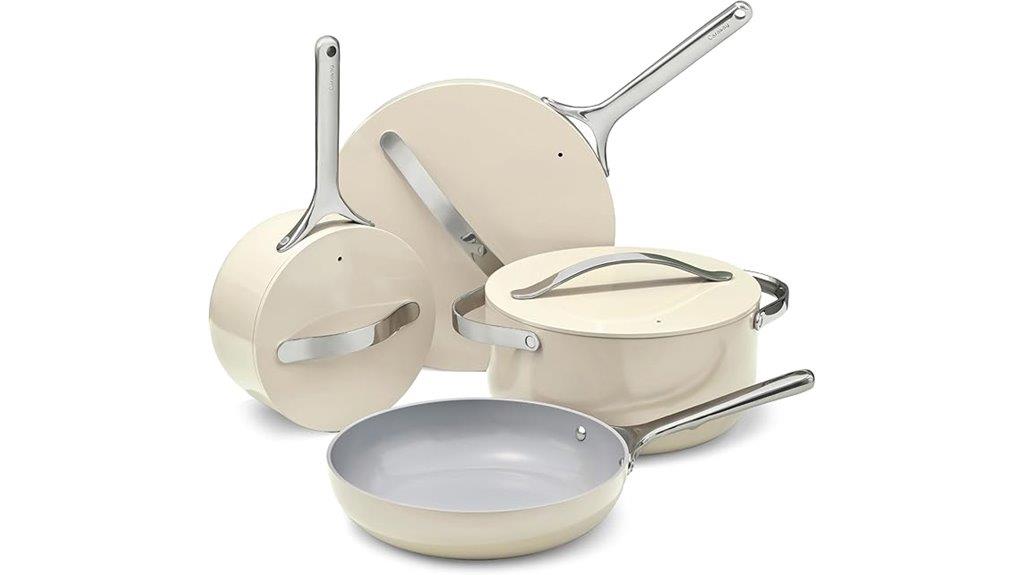 ceramic nonstick cookware set
