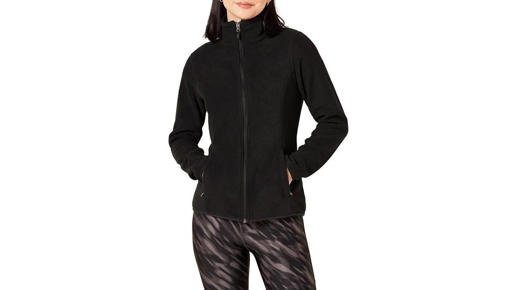 classic full zip fleece jacket