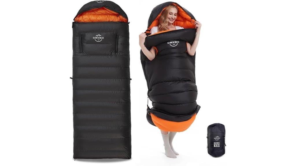 cold weather sleeping bag