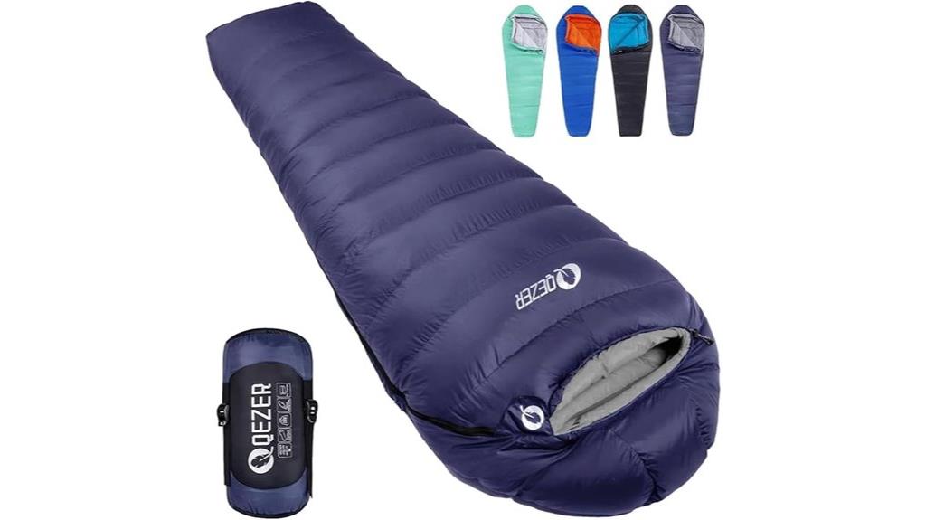 cold weather sleeping bag