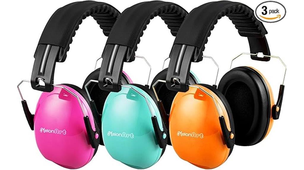colorful kids ear protection