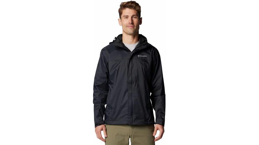 columbia waterproof rain jacket
