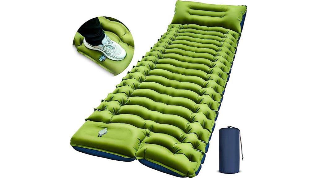 comfortable camping sleeping pad