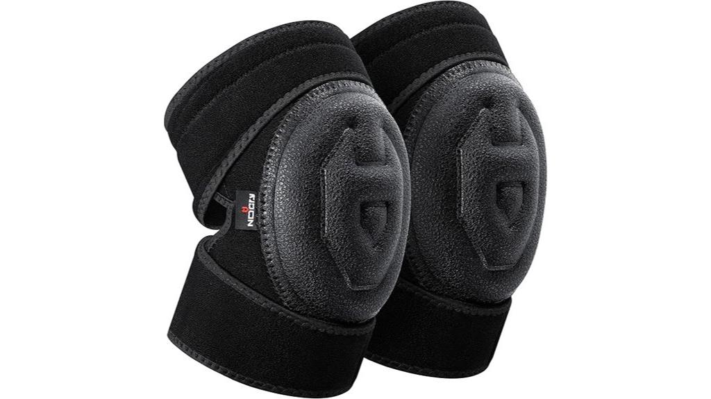 comfortable padded knee protection
