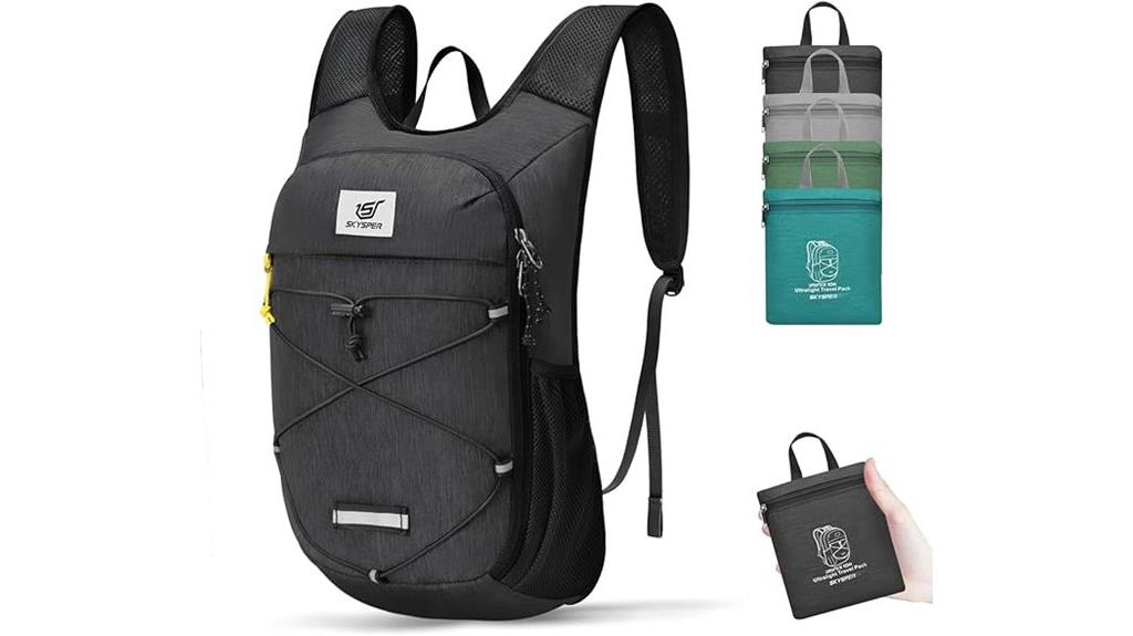 compact and lightweight backpack