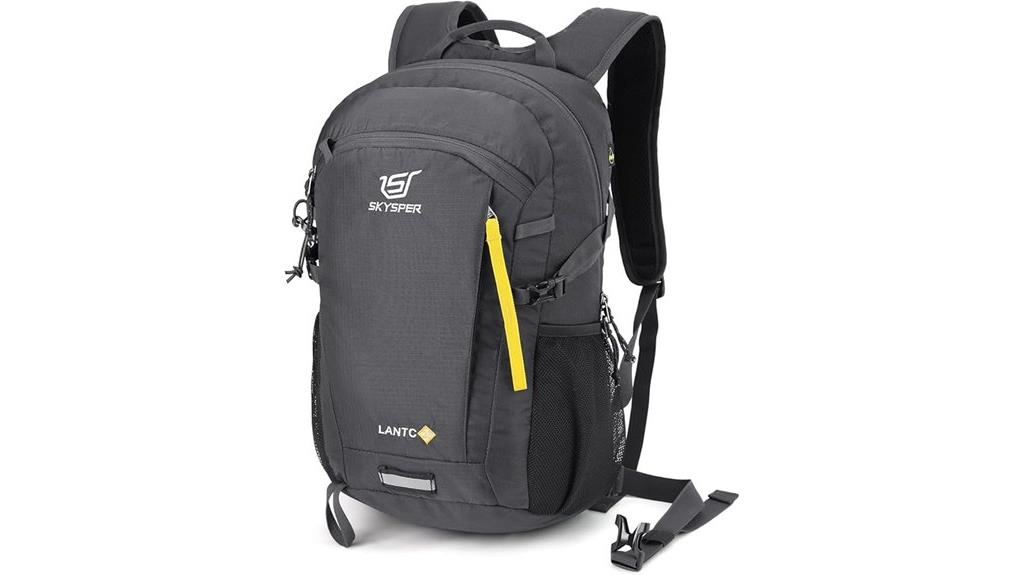 compact hiking backpack design