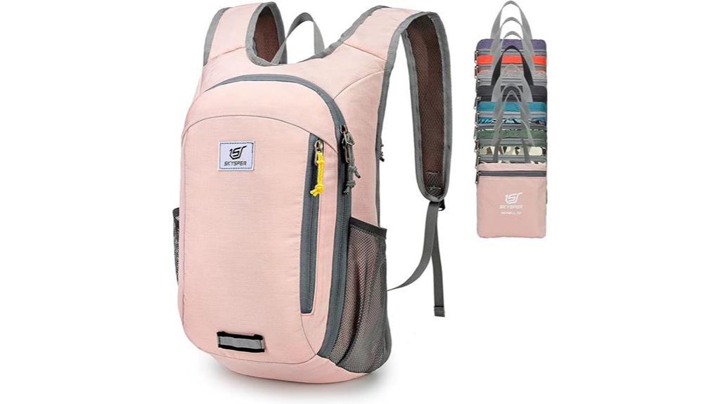 compact hiking daypack 10l