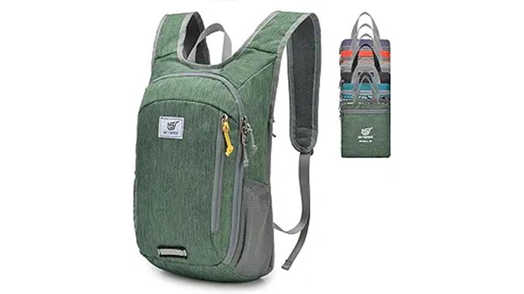 compact hiking daypack designed
