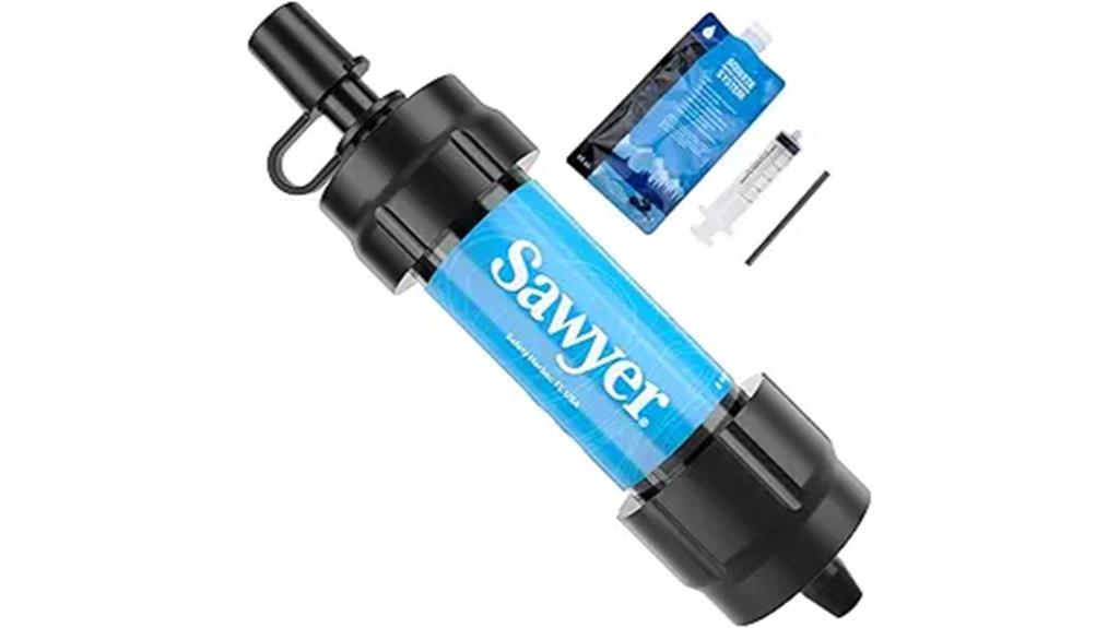 compact portable water filter