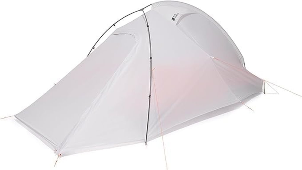 compact two person camping tent