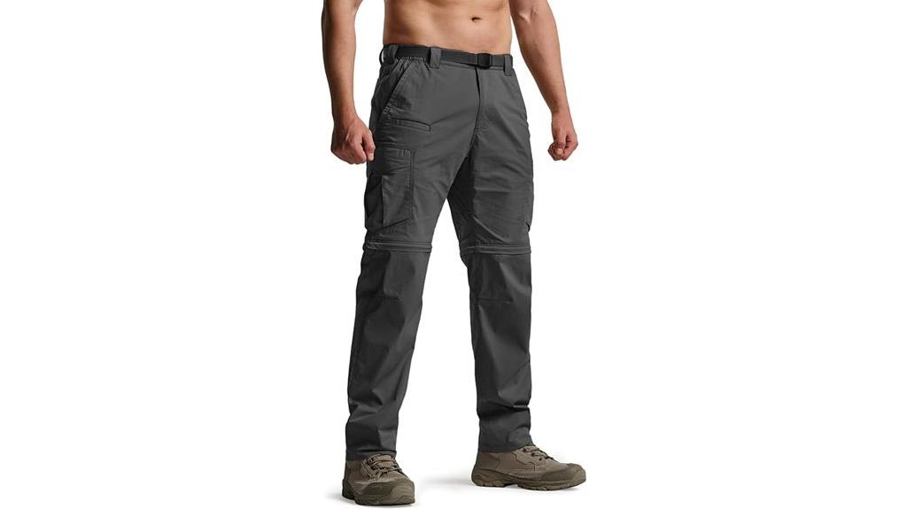 convertible water resistant pants