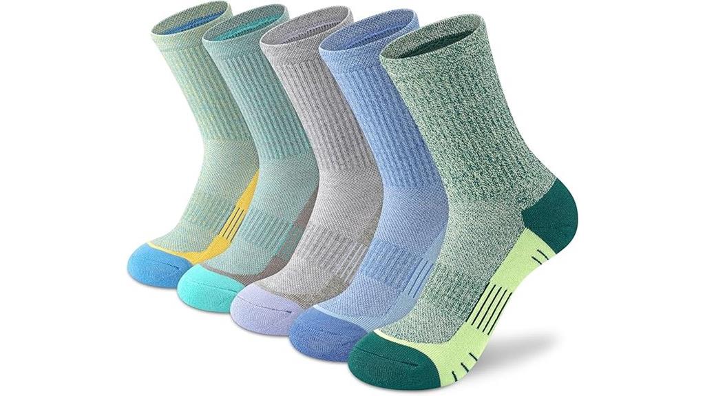 cushioned compression athletic socks