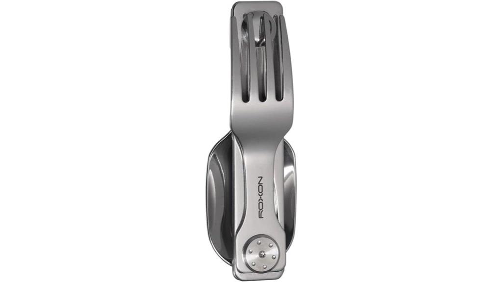 detachable folding camping cutlery