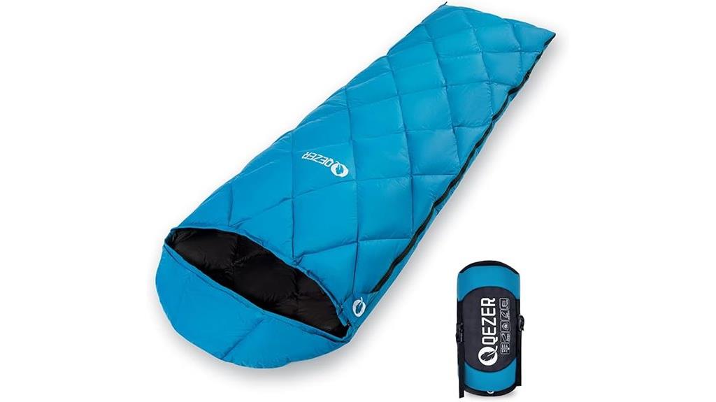 down sleeping bag adults