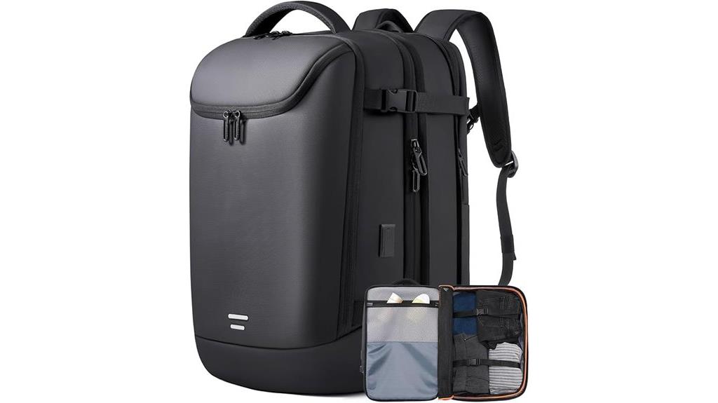 expandable travel backpack 50l