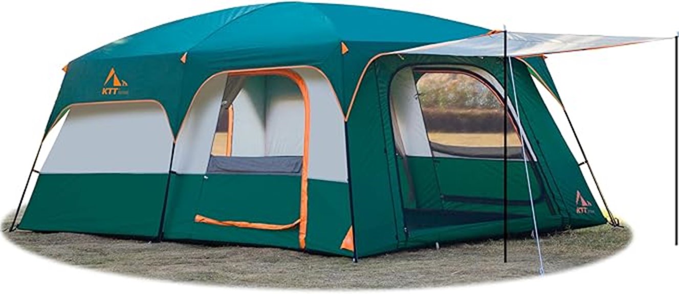 extra large family tent