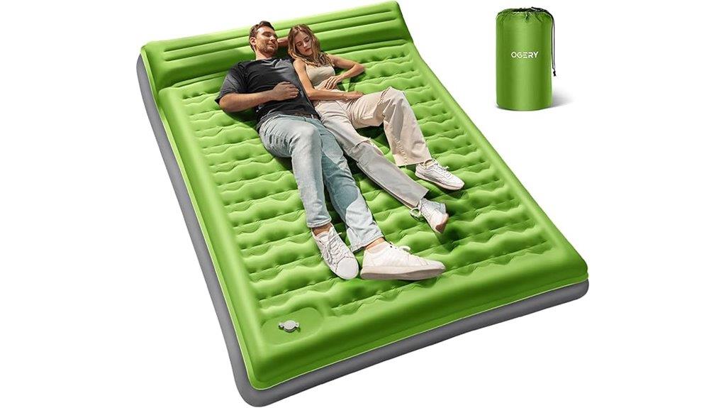 extra thick camping sleeping pad