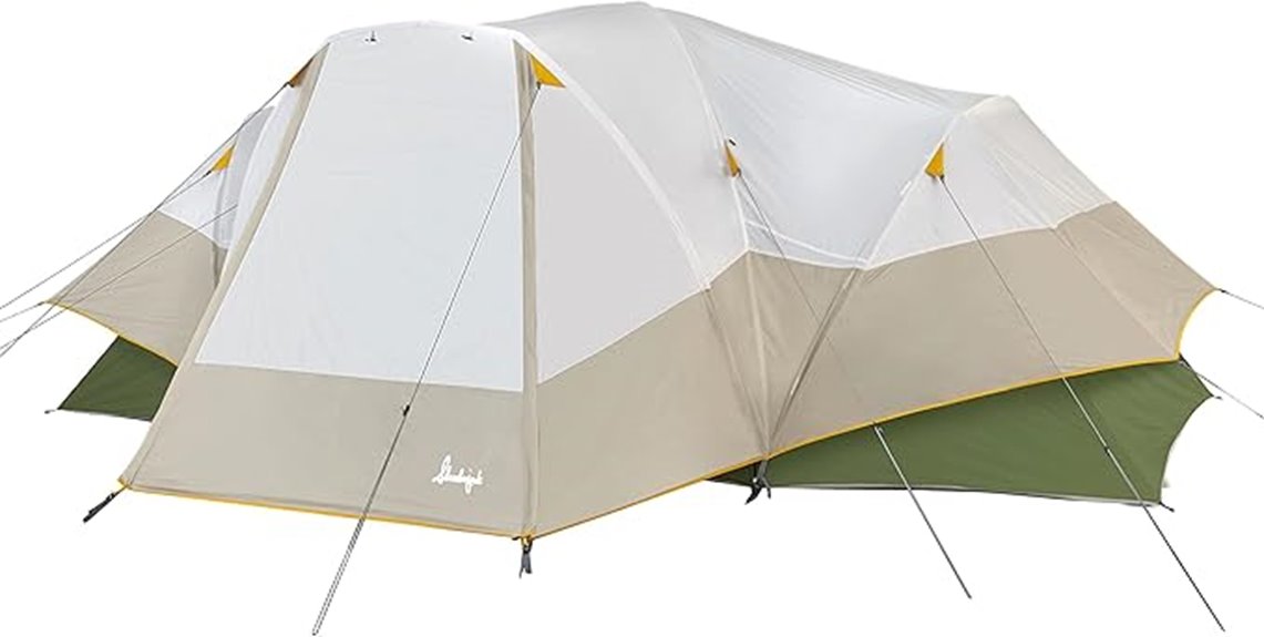 family camping tent
