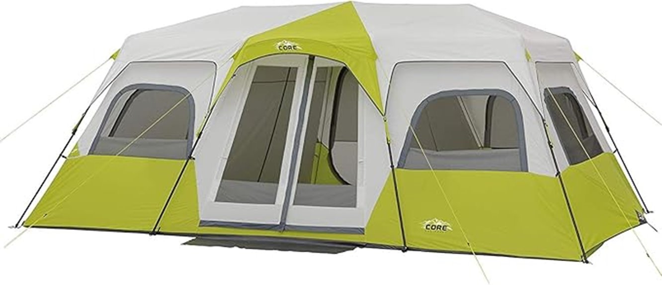 family multi room camping tents