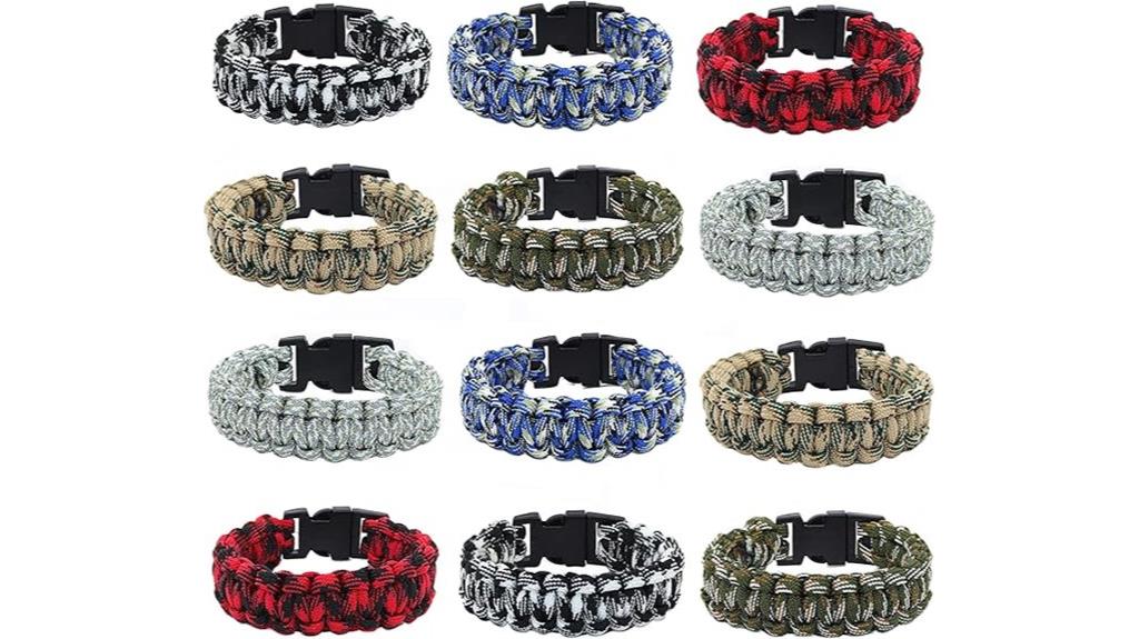 frog themed paracord bracelets