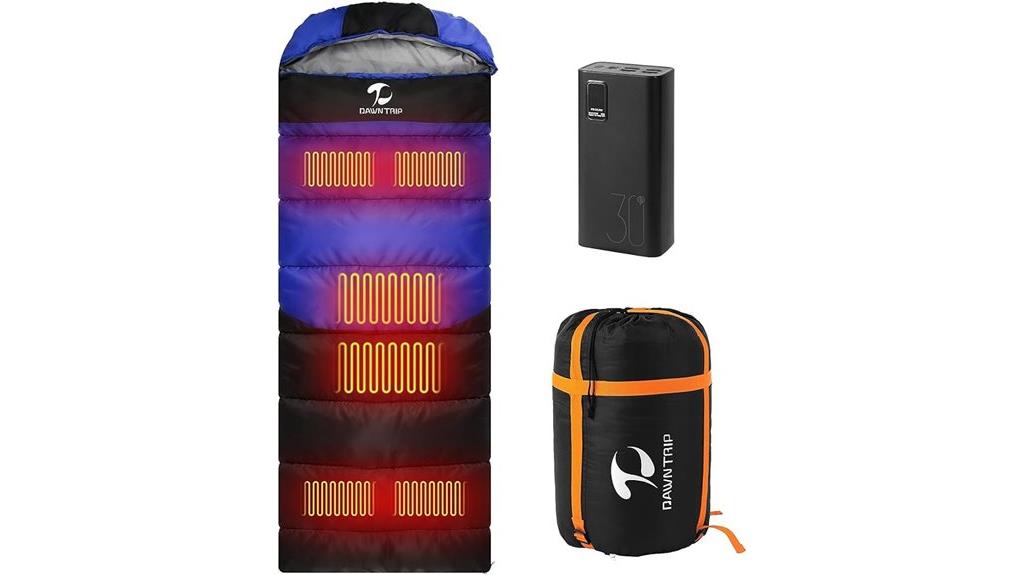 heated sleeping bags adult