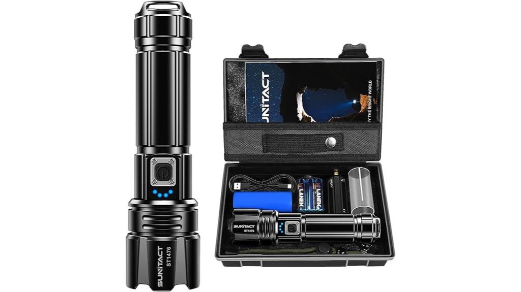 high powered waterproof flashlight