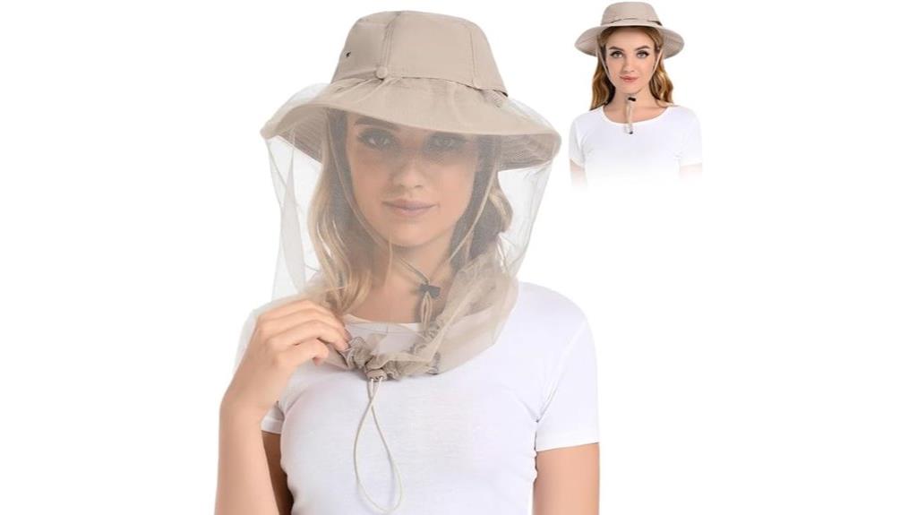 insect repellent sun protective hat