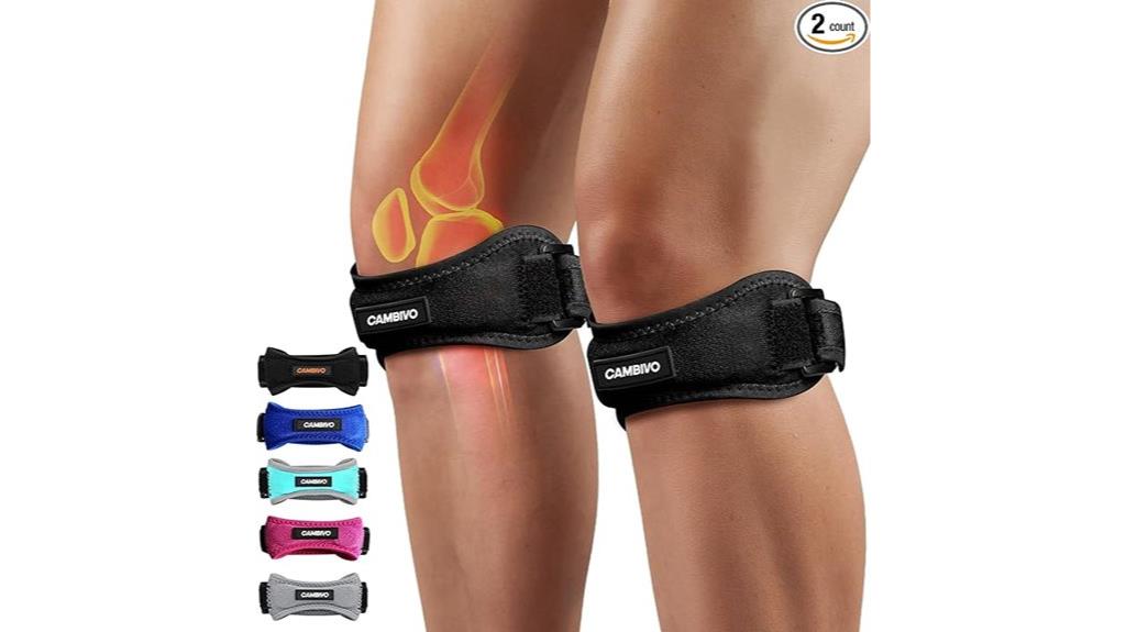 knee support brace pair