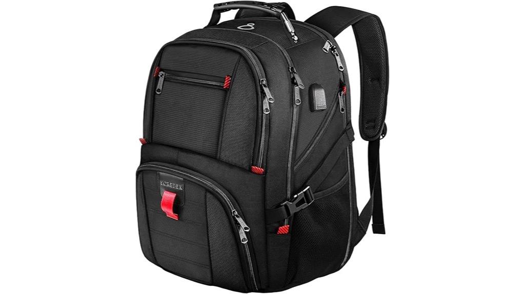large backpack with usb