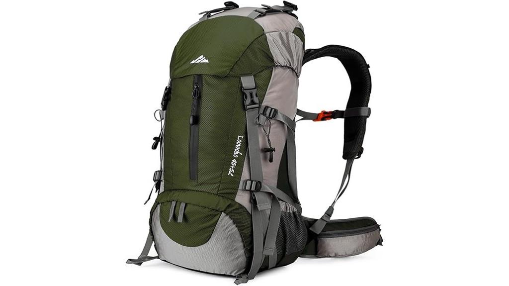 large capacity hiking backpack