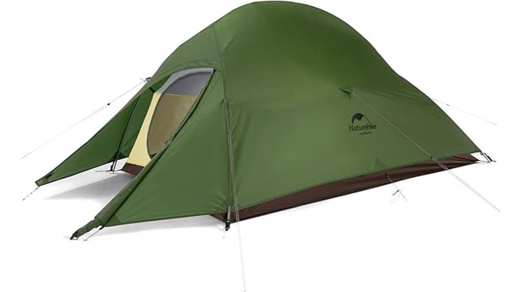lightweight backpacking tent solution