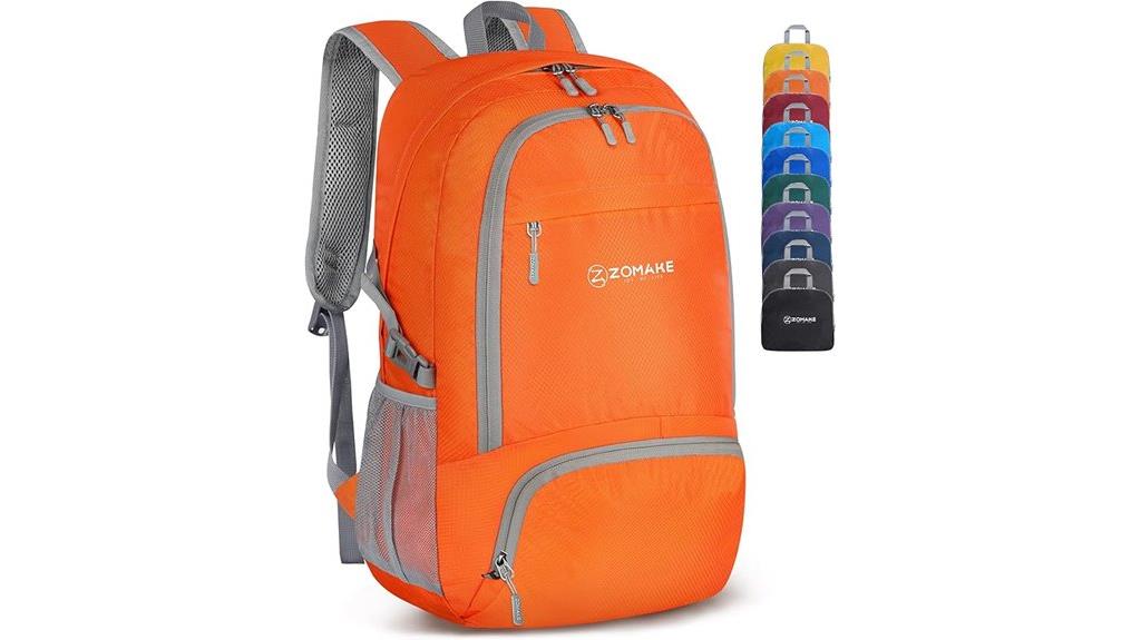 lightweight foldable hiking backpack