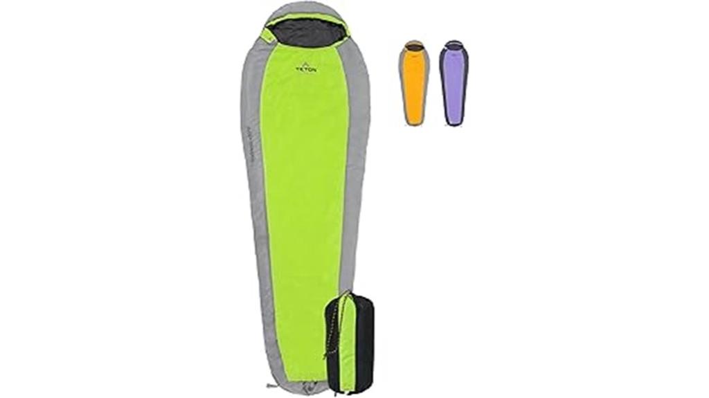 lightweight mummy sleeping bag
