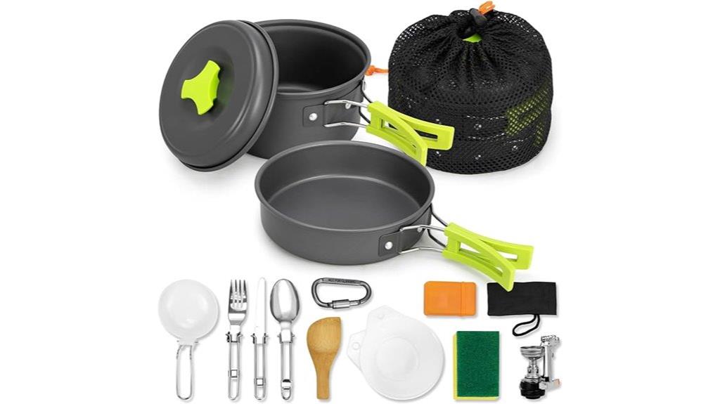 lightweight non stick cookware set