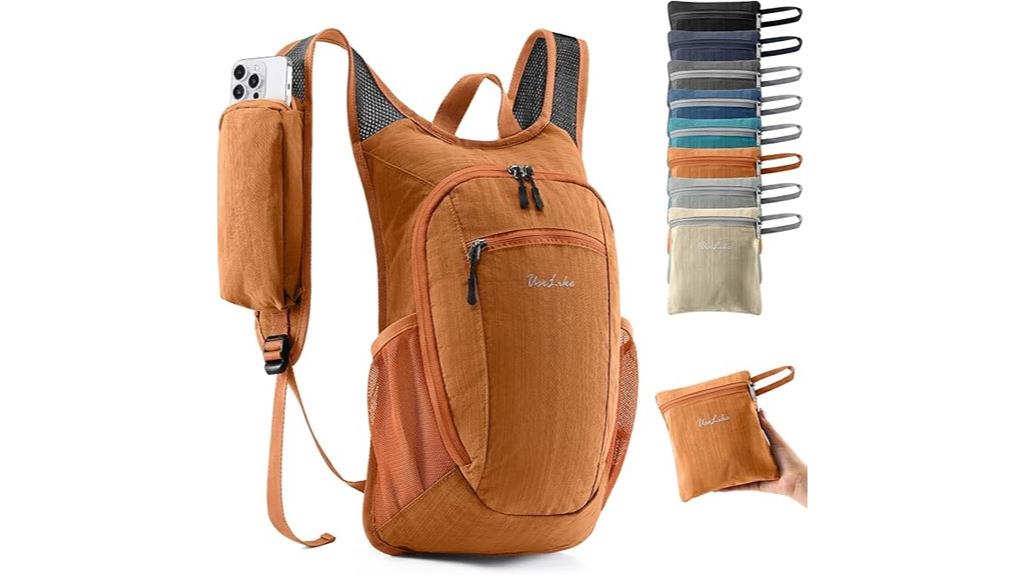 lightweight packable hiking backpack
