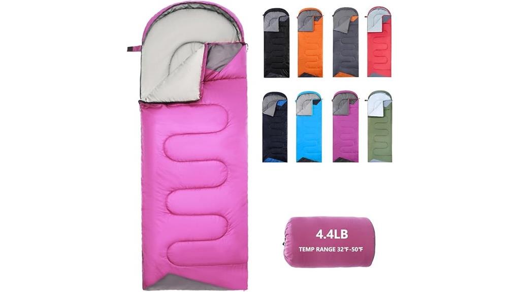 lightweight waterproof adult sleeping bags