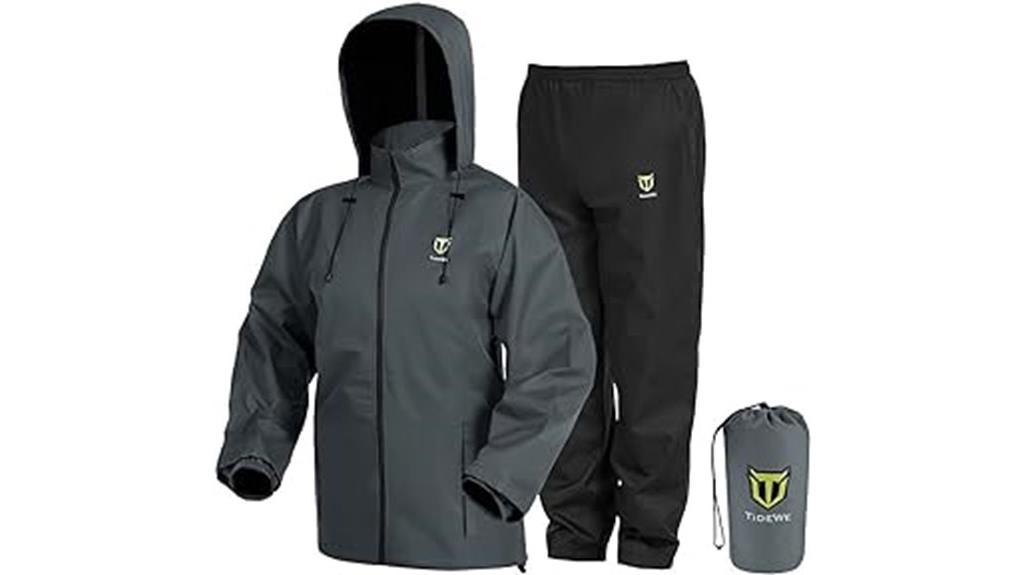lightweight waterproof rain gear