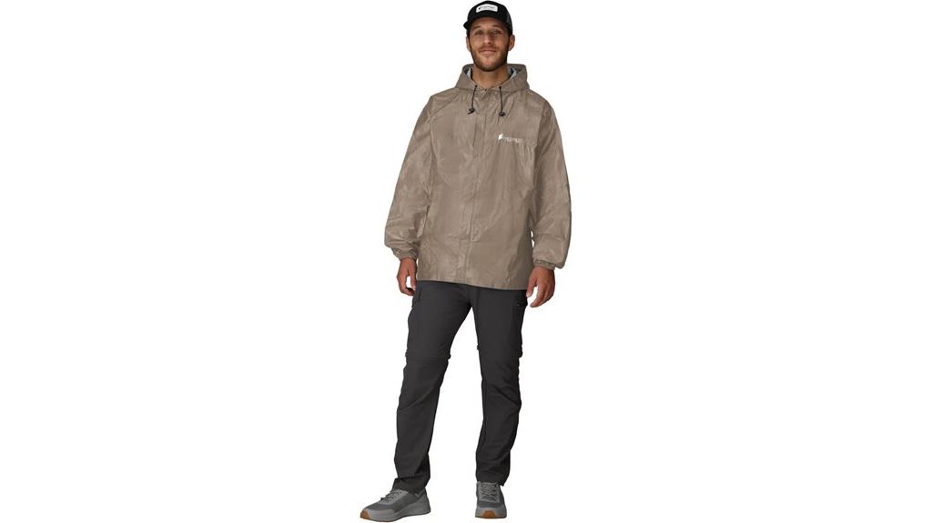 lightweight waterproof rain jacket