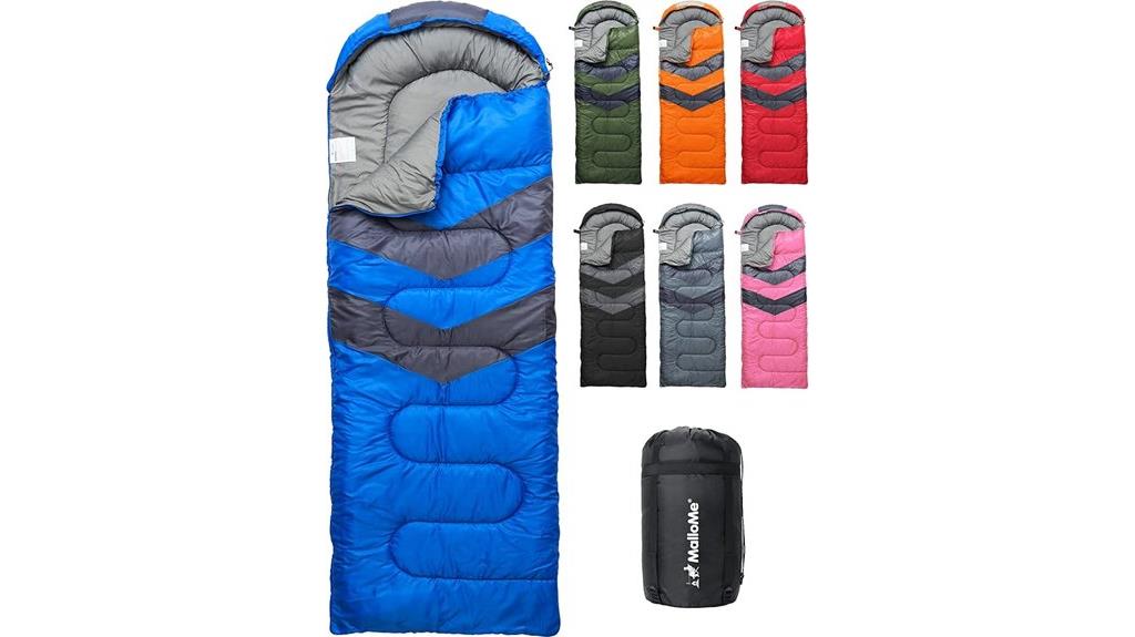 mallome sleeping bags versatility