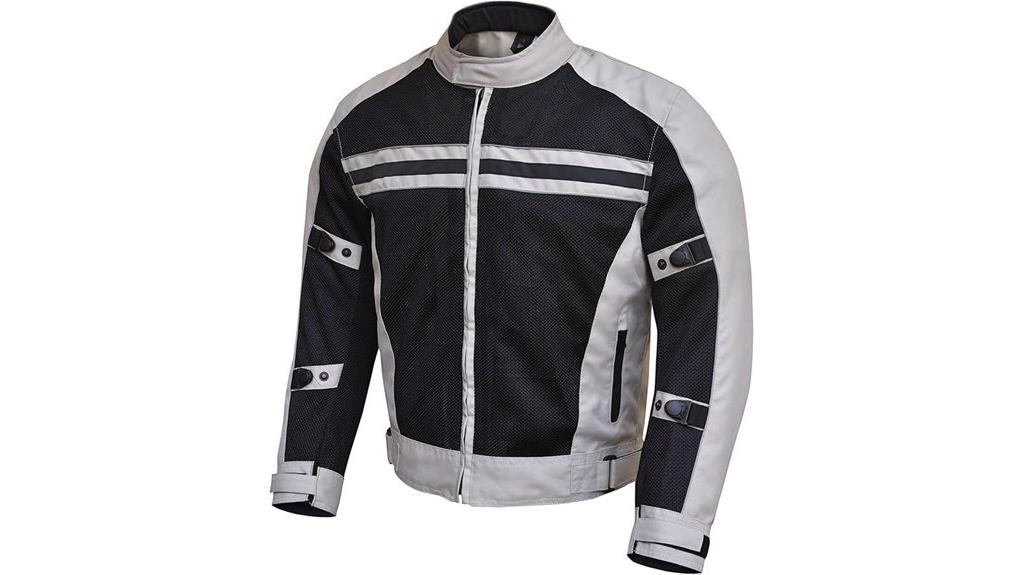 men s armored motorcycle jacket