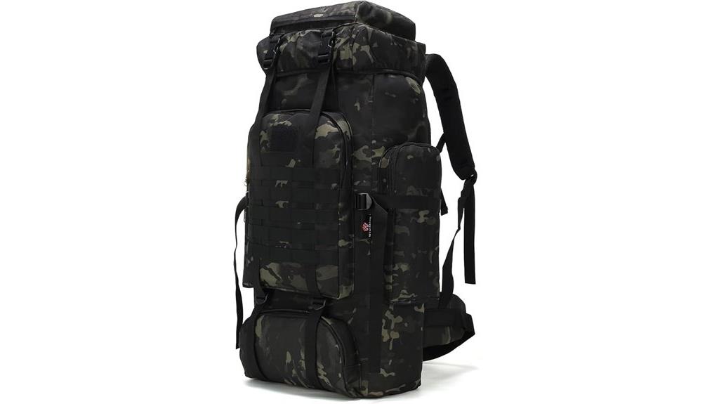 military hiking backpack 70l 100l