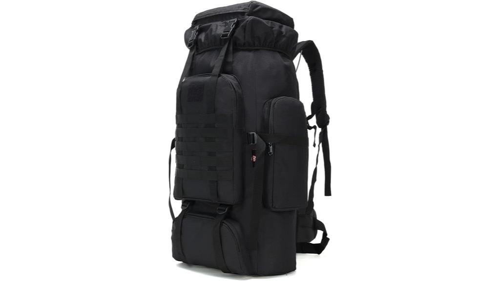 military style hiking backpack