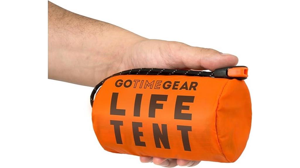 mylar emergency survival tent