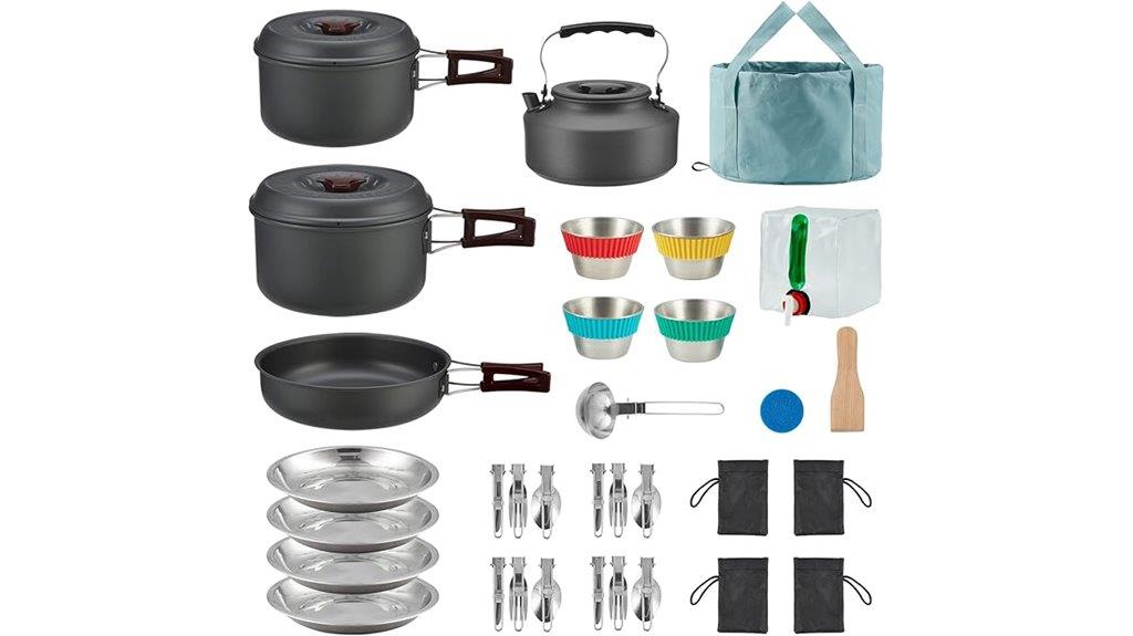outdoor cooking essentials set