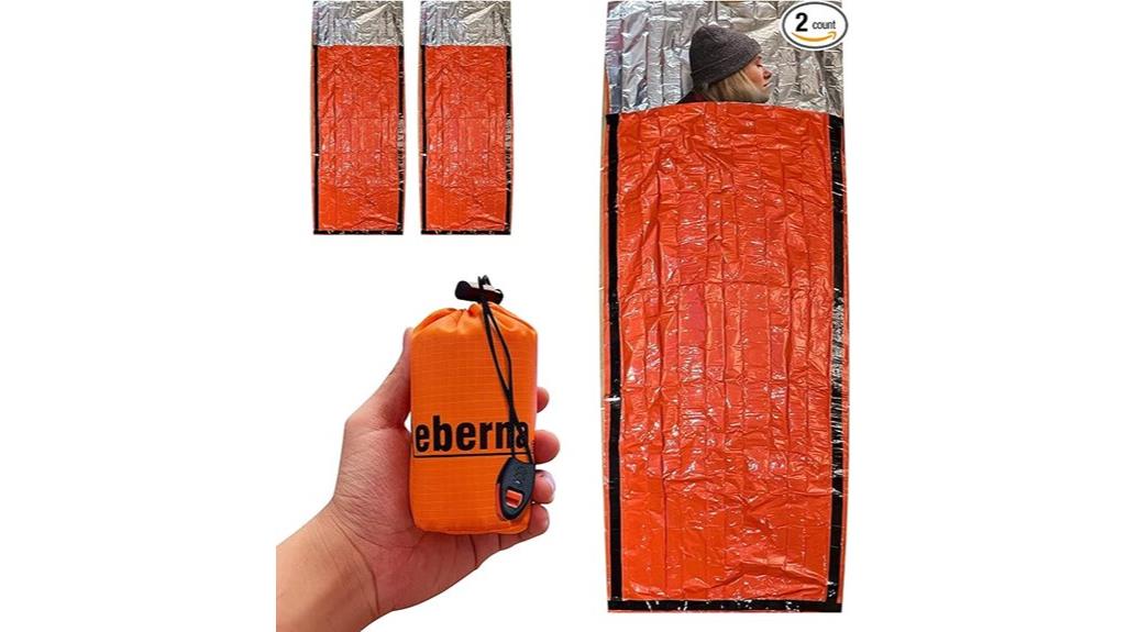 portable emergency survival blankets