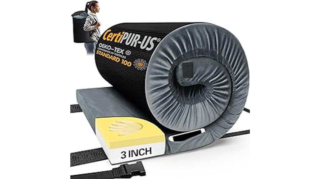 portable foam camping pad