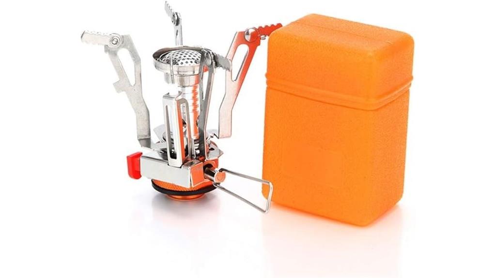 portable stove with ignition